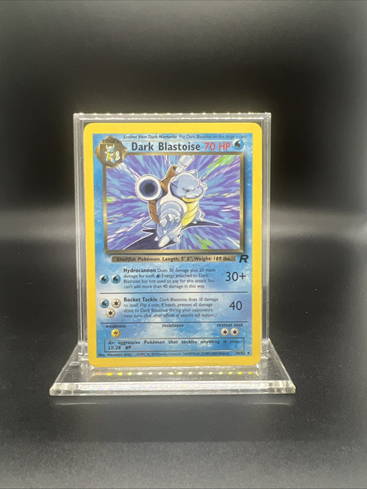 Pokemon Dark Blastoise 20/82 Team Rocket - NEAR MINT