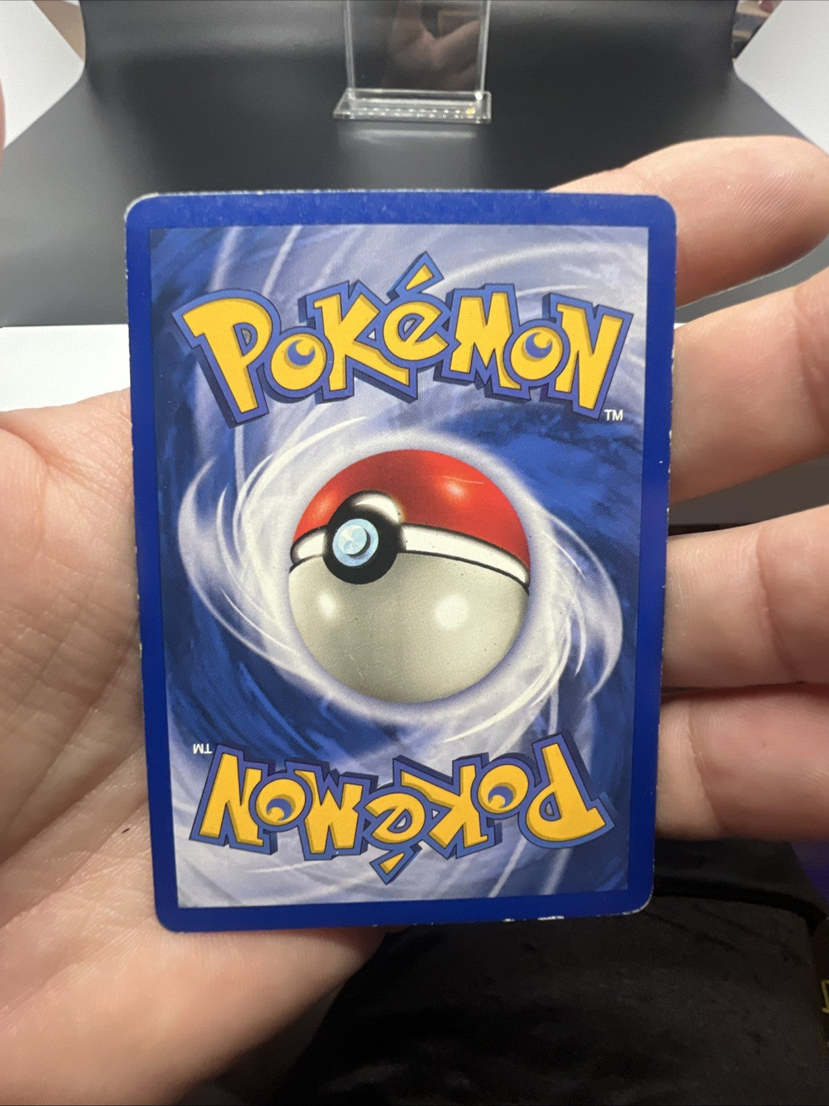 Pokemon Vaporeon 12/64 Jungle Holo - HEAVY PLAY (B)
