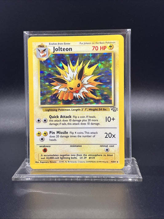 Pokemon Jolteon 04/64 Jungle Holo - MOD PLAY