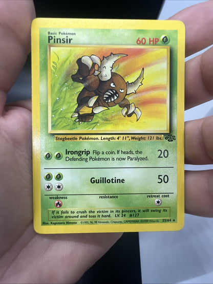 Pinsir 25/64 Jungle Non Holo MOD PLAY Pokemon