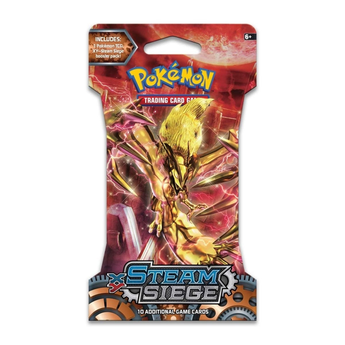 Pokemon XY Steam Siege Sleeved Booster Pack - CHOOSE YOUR ART