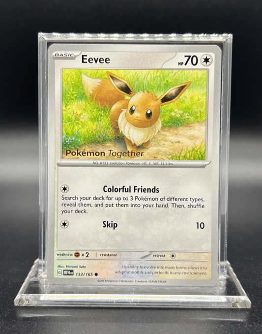 Pokemon Eevee - (Pokemon Together) 133/165 - NEAR MINT