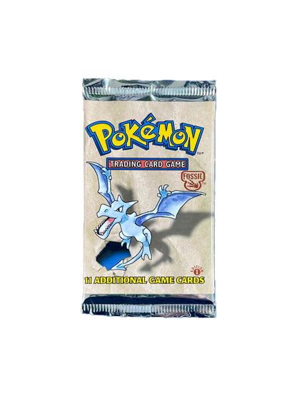 Pokemon Fossil 1st Edition Booster Pack  *UNWEIGHED* - CHOOSE YOUR ART