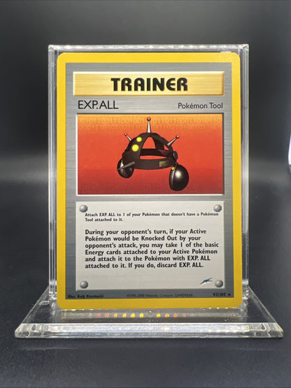 Pokemon EXP.ALL 93/105 Neo Destiny Rare Non Holo - NEAR MINT