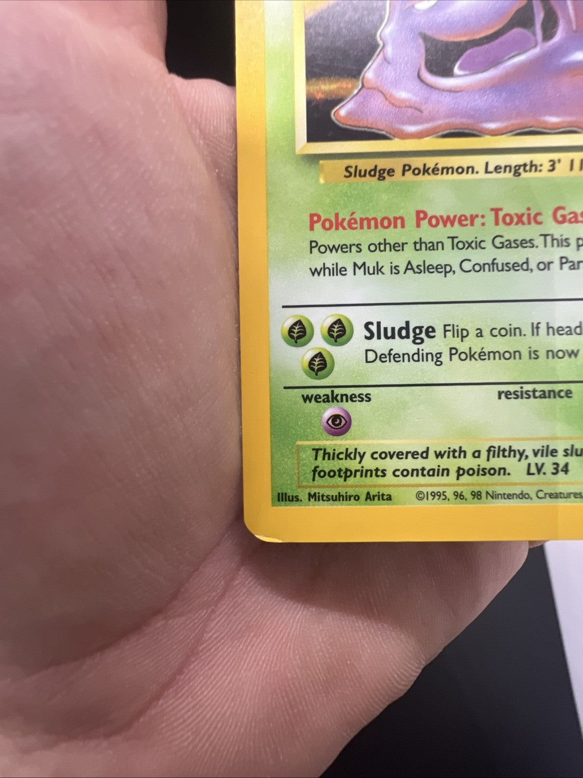 Muk 13/62 Fossil Holo MOD PLAY Pokemon