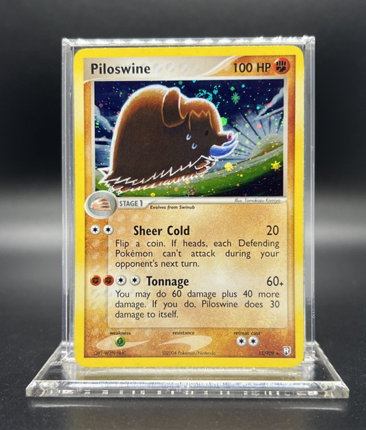 Pokemon Piloswine 13/109 Team Rocket Returns - NEAR MINT