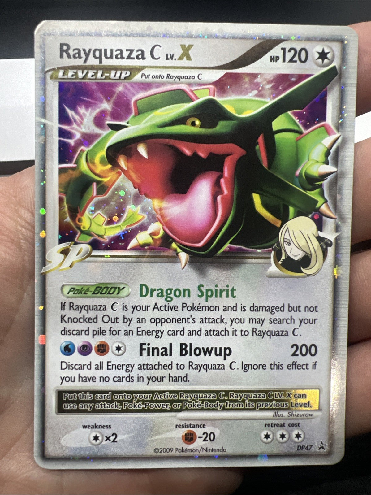 Pokemon Rayquaza C LV.X DP47 Diamond and Pearl Promo - MOD PLAY
