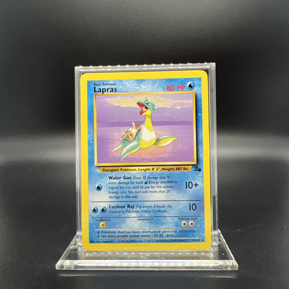 Pokemon Lapras 25/62 Fossil - LIGHT PLAY