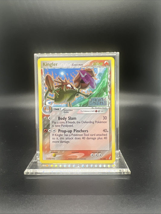 Pokemon Kingler (Delta Species) 22/100 Crystal Guardians Reverse Holo  NEAR MINT