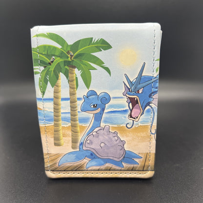 Pokemon Seaside Magnetic Premium Ultra Pro Deck Box Gyarados, Magikarp & Lapras