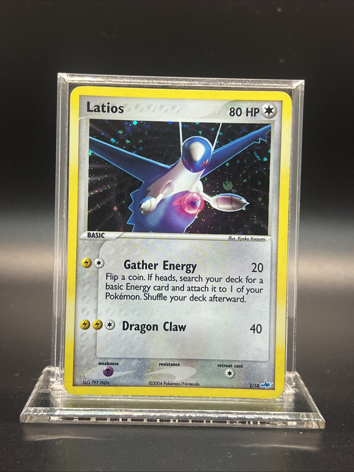 Pokemon Latios 2/10 EX Trainer Kit 1: Latias & Latios Holo - LIGHT PLAY