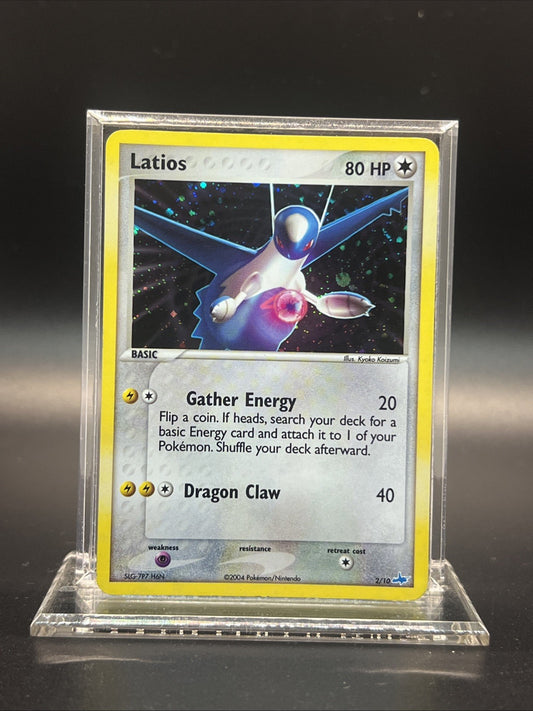 Pokemon Latios 2/10 EX Trainer Kit 1: Latias & Latios Holo - LIGHT PLAY