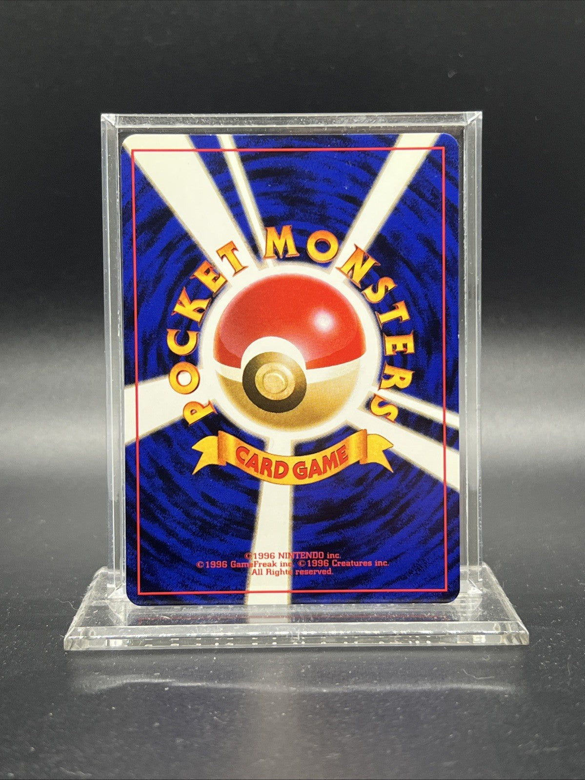 Rainbow Energy Team Rocket Japanese Holo NEAR MINT Pokemon