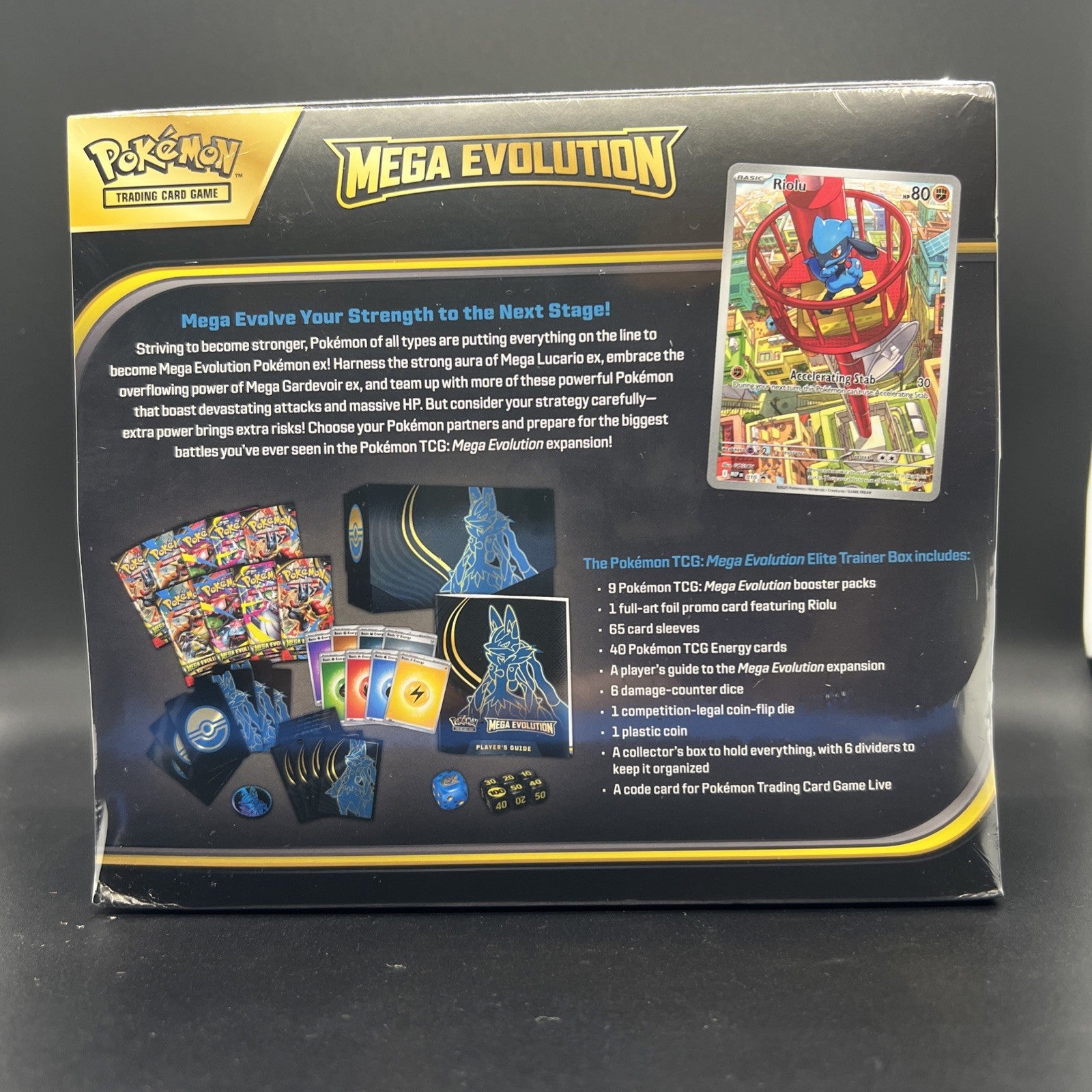 Pokemon Mega Evolution (Mega Lucario) ETB Elite Trainer Box