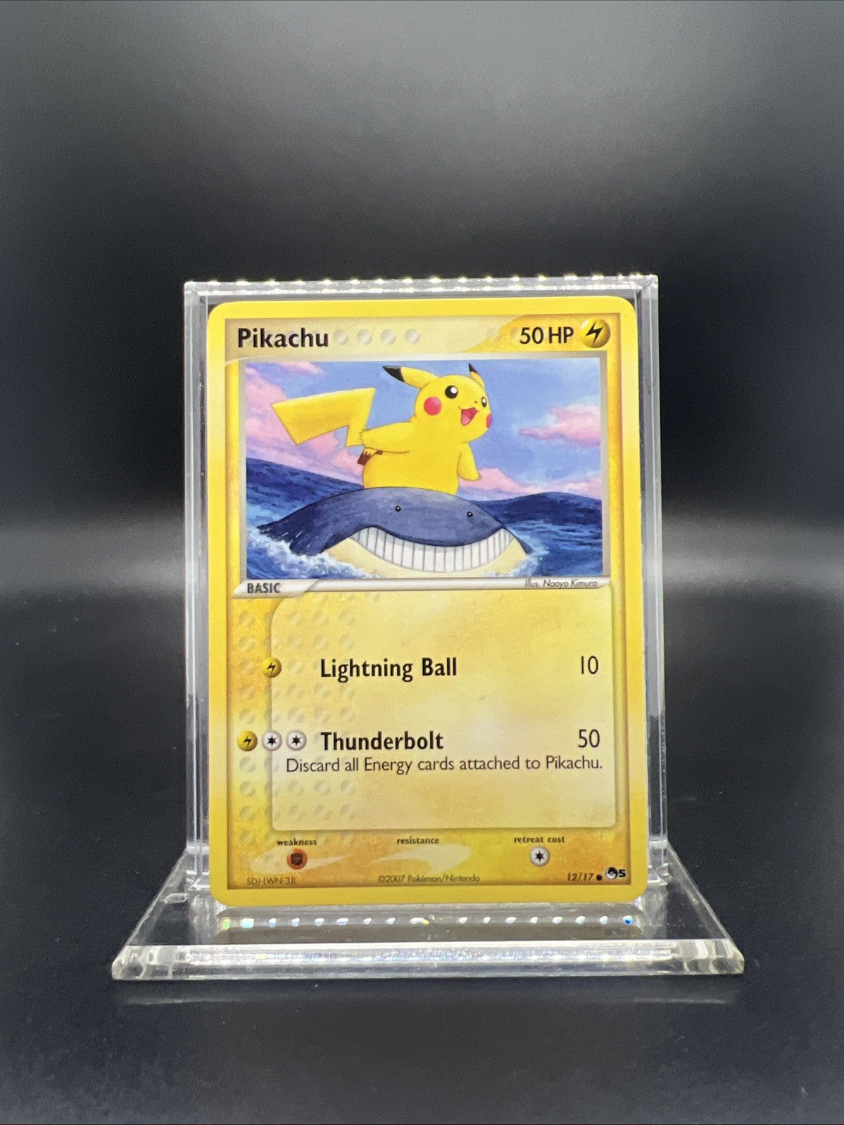 Pokemon Pikachu 012/017 POP Series 5 - NEAR MINT
