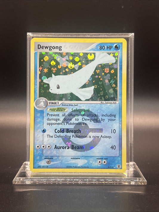 Pokemon Dewgong 3/112 FireRed & LeafGreen Reverse Holo - NEAR MINT