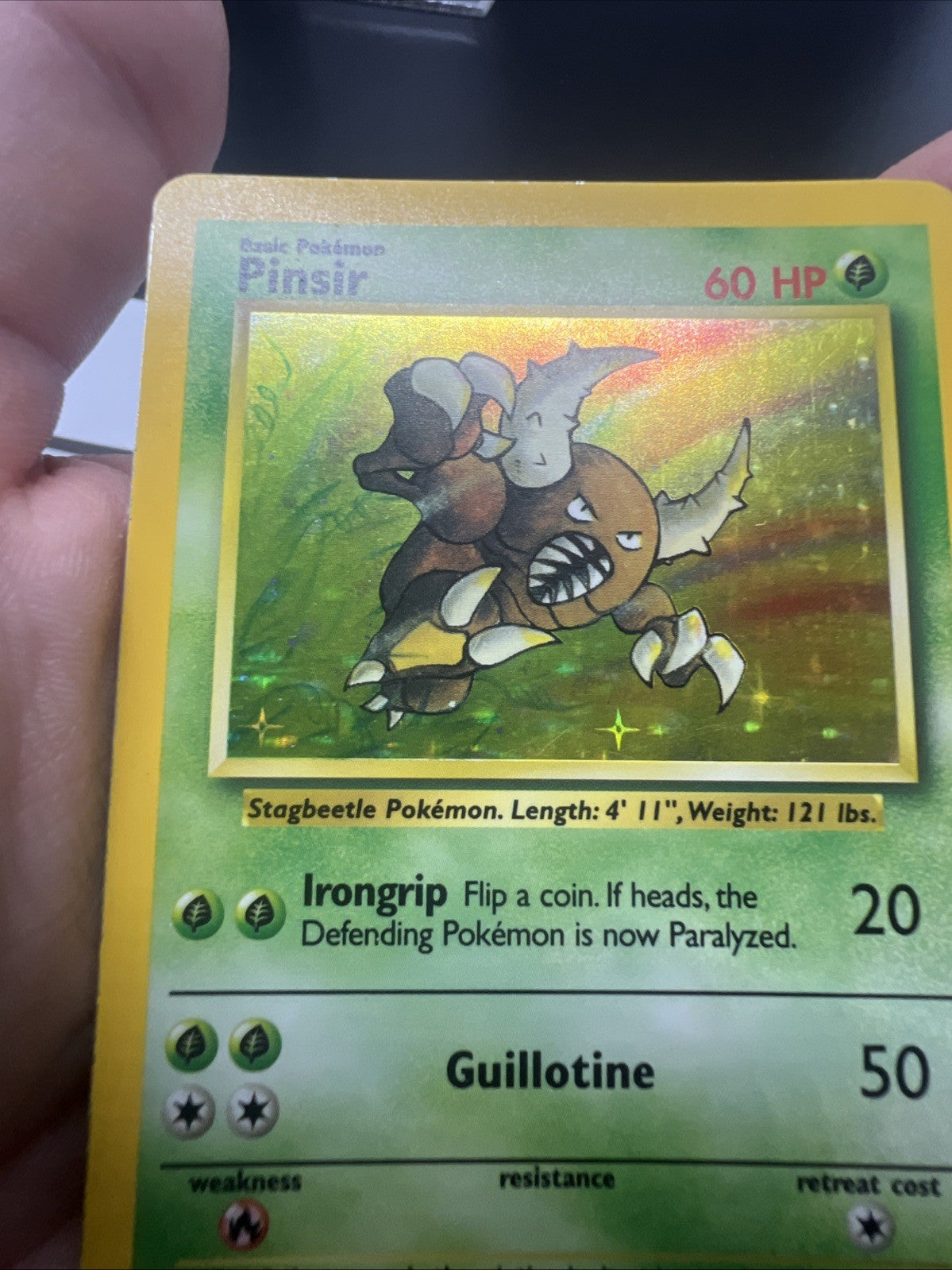 Pinsir 9/64 Jungle Holo No Symbol Error - MOD PLAY - Pokemon