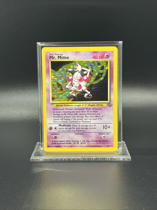 Pokemon Mr. Mime 06/64 Jungle Holo - NEAR MINT