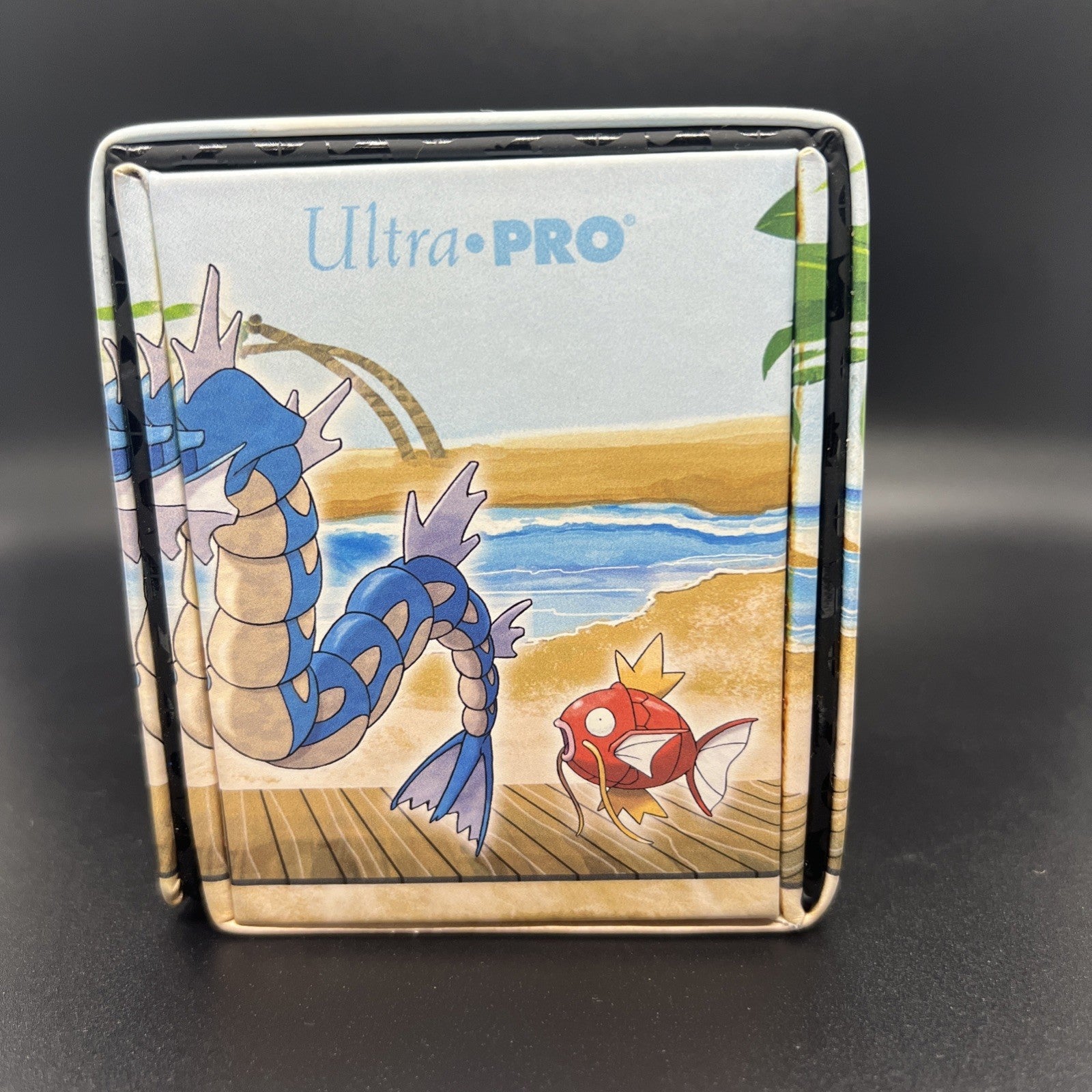 Pokemon Seaside Magnetic Premium Ultra Pro Deck Box Gyarados, Magikarp & Lapras