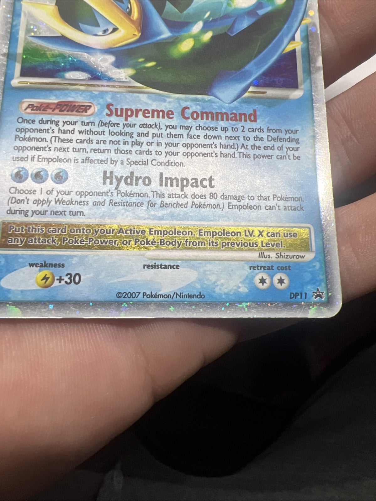 Pokemon Empoleon LV.X DP11 Diamond and Pearl Promo - MOD PLAY