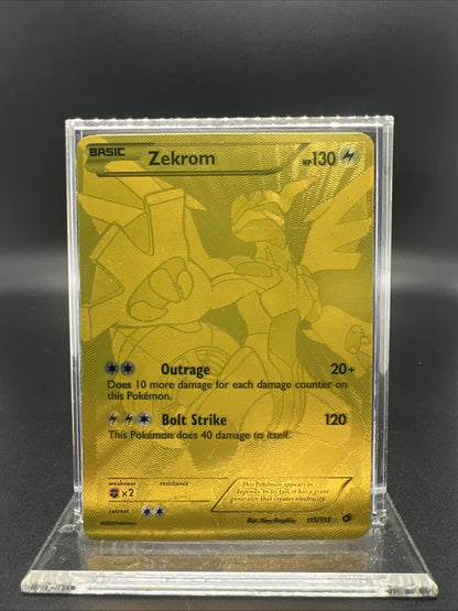 Pokemon Zekrom 115/113 Legendary Treasures Full Art Secret Rare - MOD PLAY