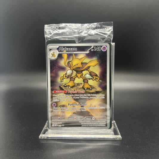 Sealed Alakazam 009 Me: Mega Evolution Promo Card Holo