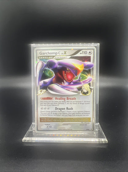 Pokemon Garchomp C LV.X DP46 Diamond and Pearl Promo - LIGHT PLAY