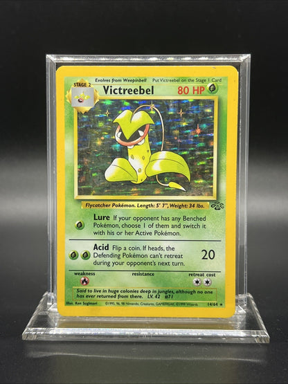 Victreebel 16/64 Jungle Holo HEAVY PLAY Pokemon