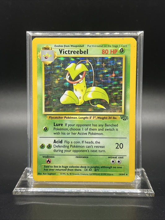Victreebel 16/64 Jungle Holo HEAVY PLAY Pokemon