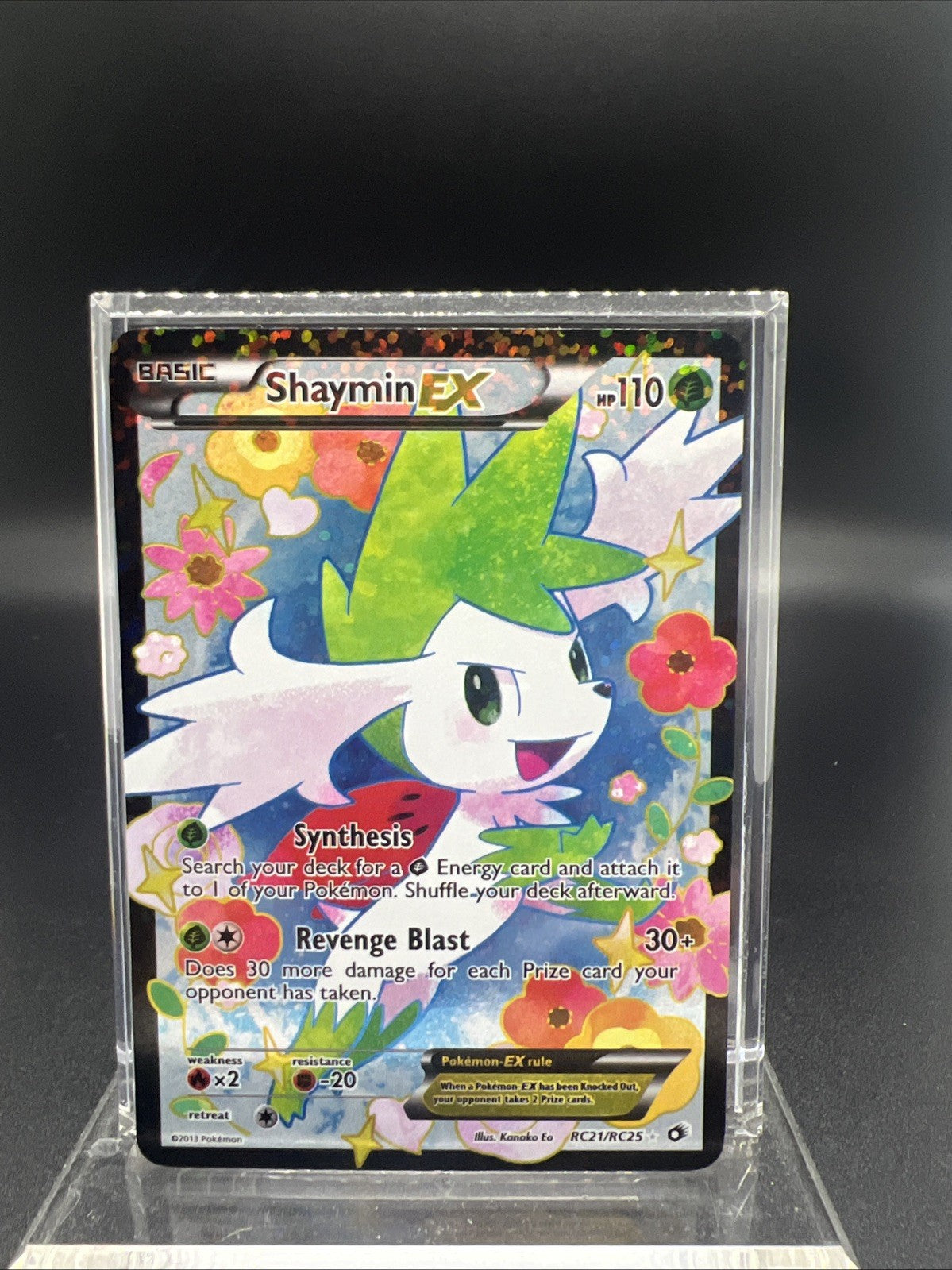 Pokemon Shaymin EX RC21/RC25 Legendary Treasures: Radiant Collection - MOD PLAY