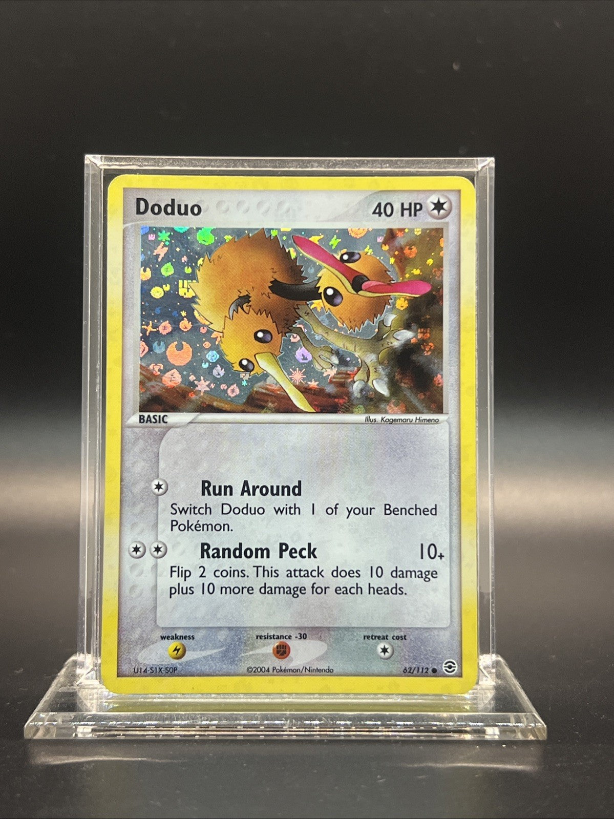 Doduo 62/112 – FireRed & LeafGreen – Holo – Light Play - Pokemon