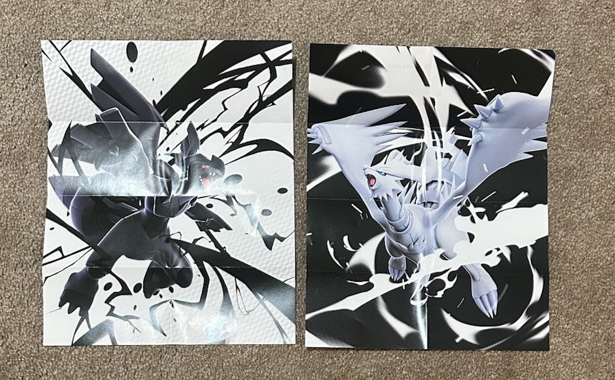 Pokémon TCG: Scarlet & Violet Black Bolt & White Flare BINDER POSTER CHECKLIST