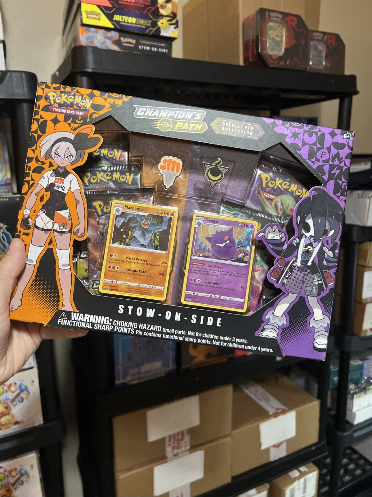 Pokémon TCG - Champion's Path Special Pin Collection (Stow-On-Side)