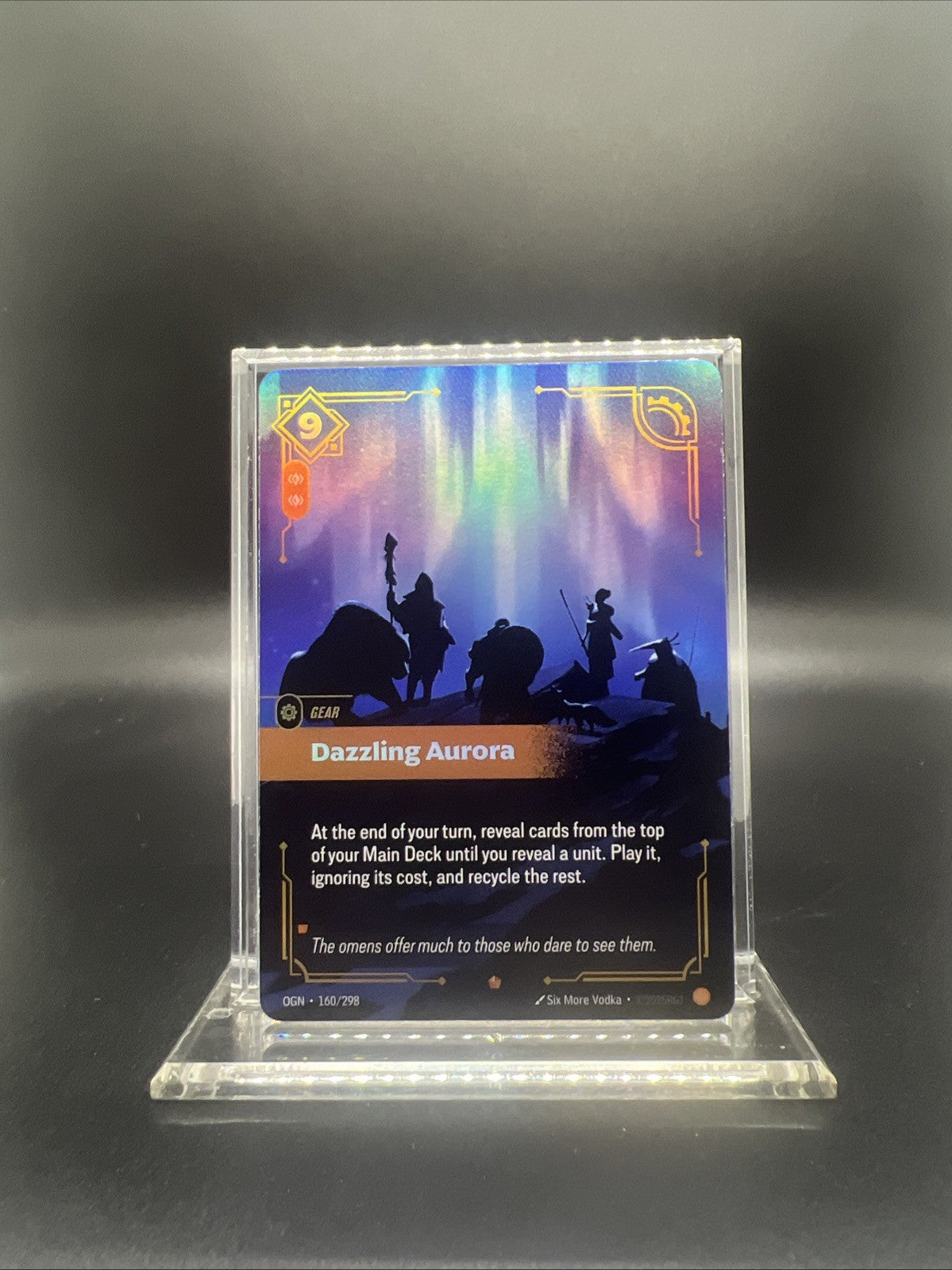 Riftbound Origins Dazzling Aurora Epic Foil 160/198 - NEAR MINT