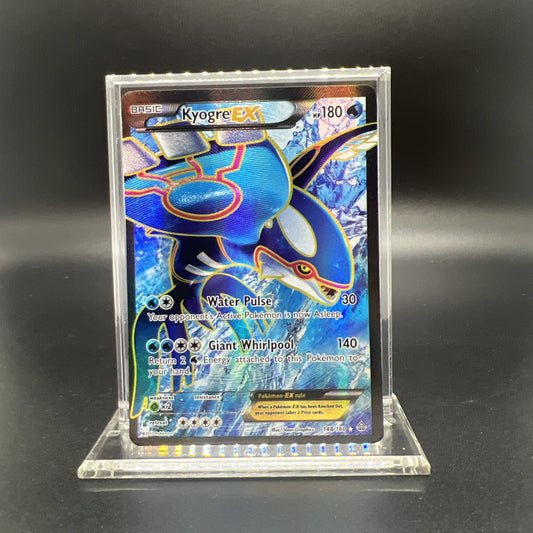 Pokemon Kyogre EX (148 Full Art) 148/160 XY - Primal Clash Holo - LIGHT PLAY
