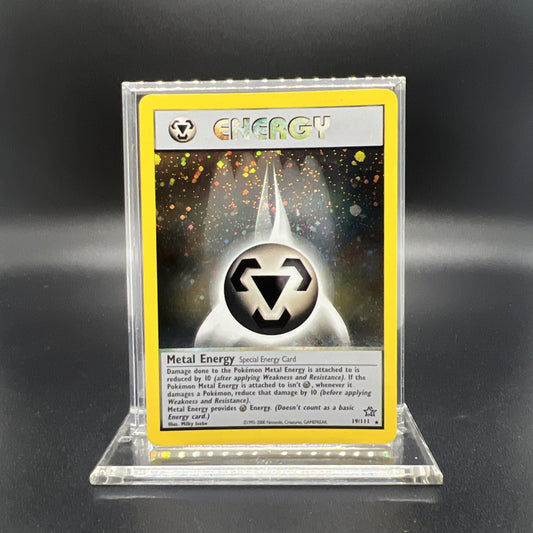 Pokemon Metal Energy 19/111 Neo Genesis Holo - LIGHT PLAY