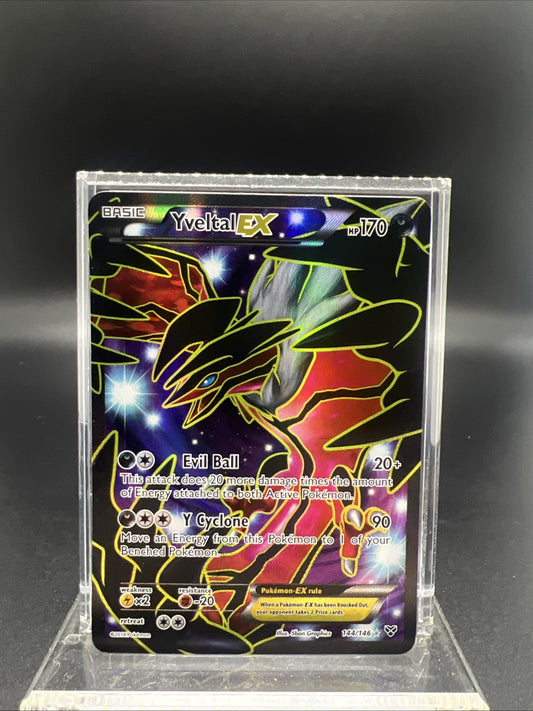 Pokemon Yveltal EX 144/146 XY Base Set Full Art - MOD PLAY