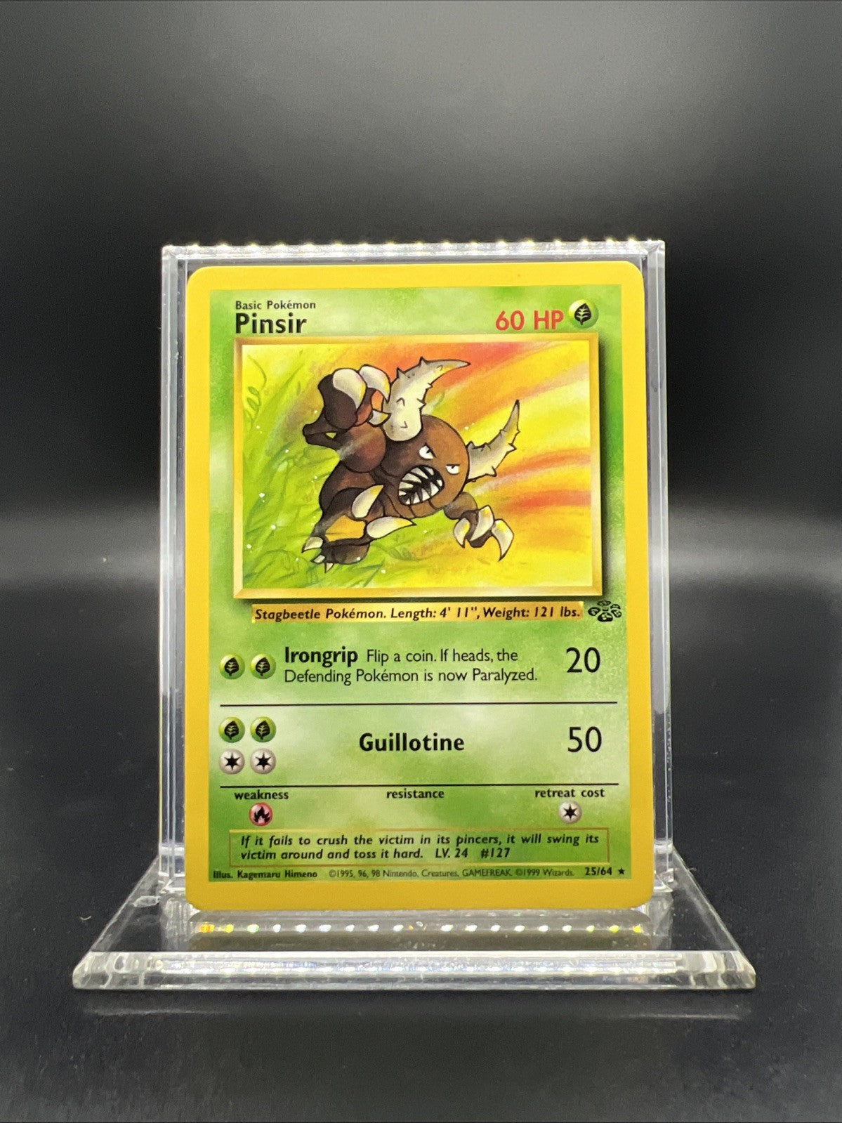 Pokemon Pinsir 25/64 Jungle Rare - MOD PLAY