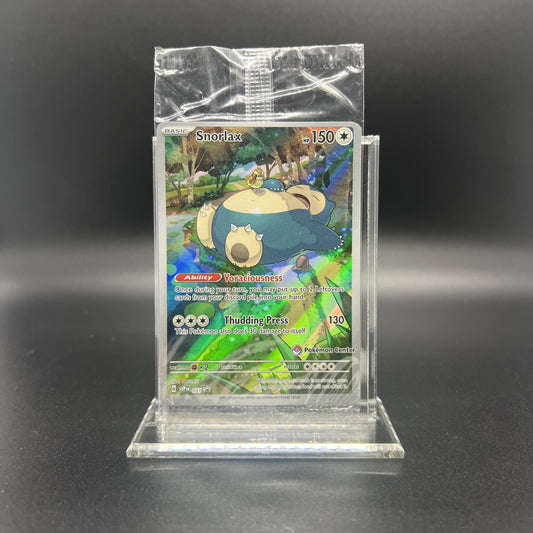 Sealed Snorlax - 051 (Pokemon Center Exclusive) 051 Sv: Scarlet & Violet Promo