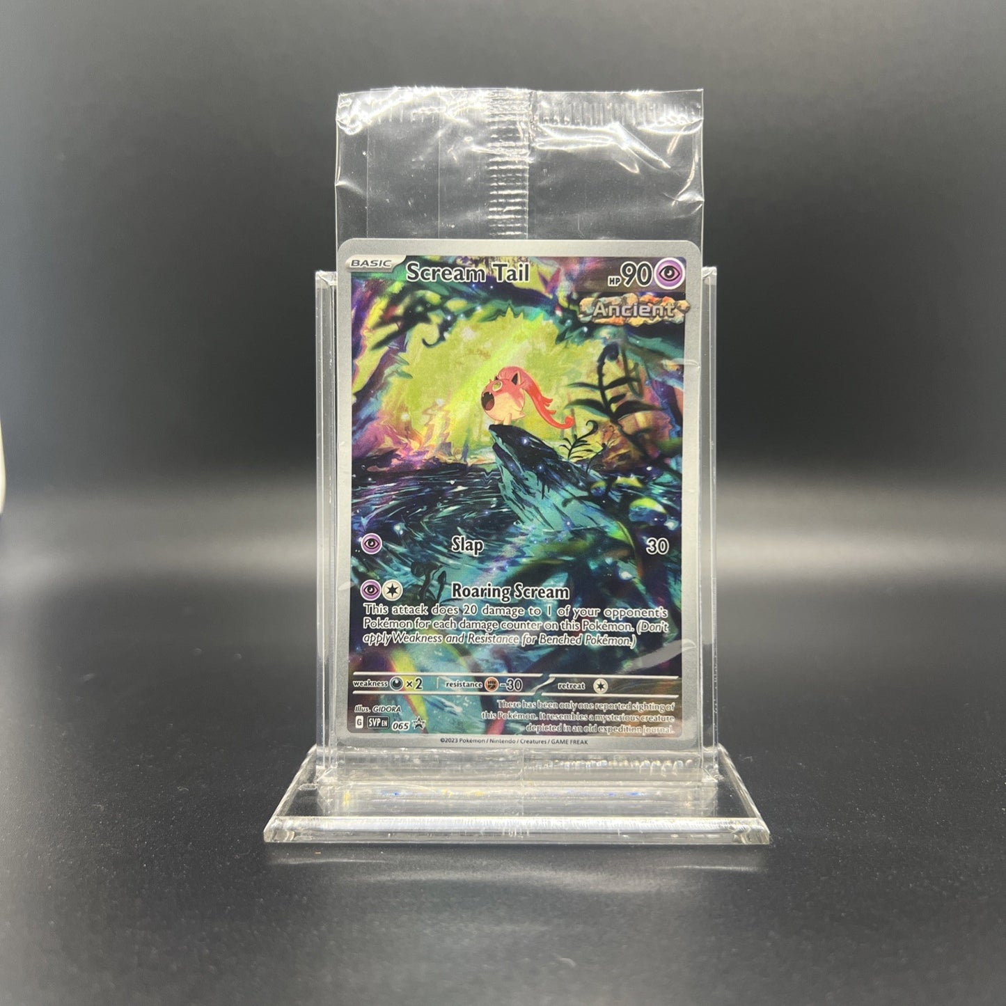 Sealed Scream Tail 065 Sv: Scarlet & Violet Promo Holo