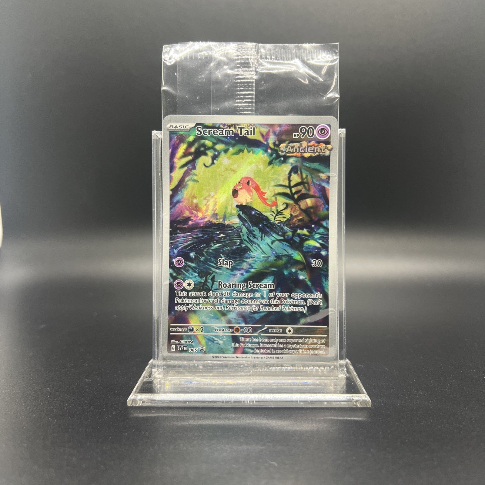 Sealed Scream Tail 065 Sv: Scarlet & Violet Promo Holo