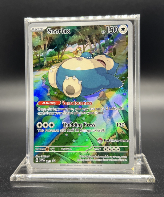 Pokemon Snorlax - 051 (Pokemon Center Exclusive) Scarlet & Violet - NEAR MINT