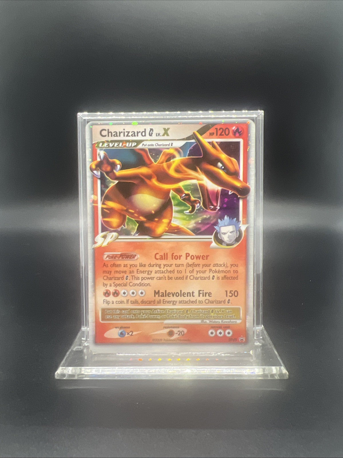 Pokemon Charizard G LV.X DP45 Diamond and Pearl Promo - LIGHT PLAY (2)