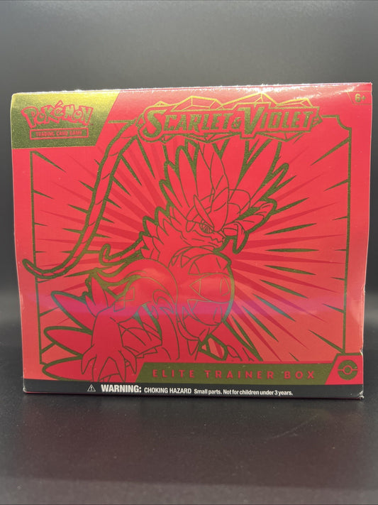Pokemon Scarlet & Violet Base Set (Koraidon) ETB Elite Trainer Box