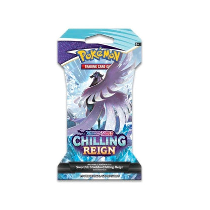 Pokemon Sword & Shield Chilling Reign Sleeved Booster Pack - CHOOSE YOUR ART