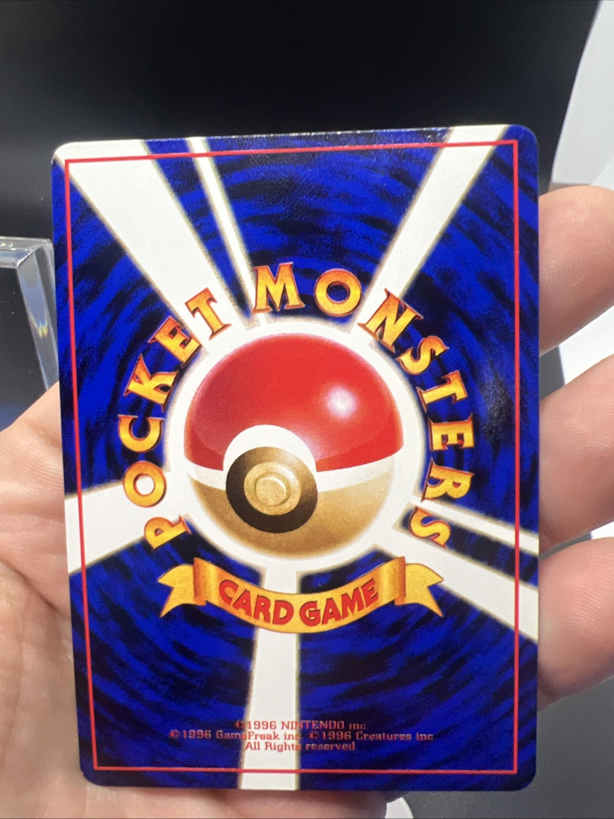 Pokemon Articuno Vending Machine Cards Series 2 (Red) (Japanese) -NEAR MINT