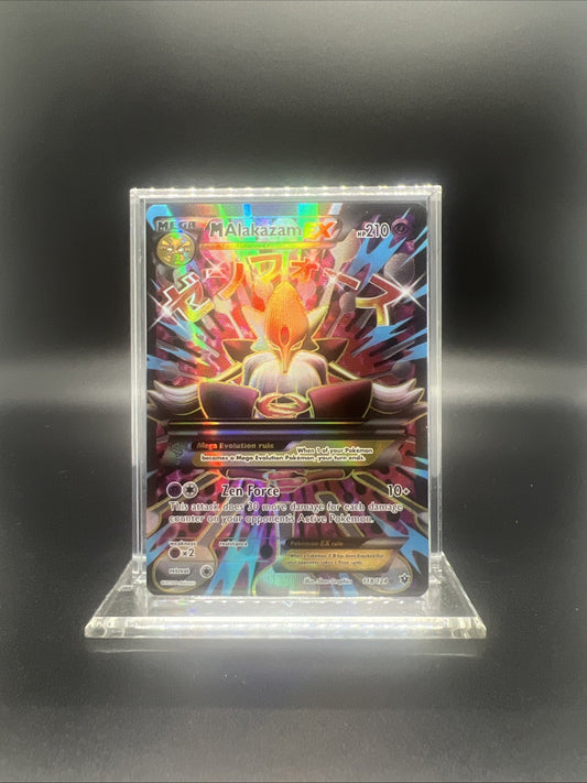 Pokemon M Alakazam EX (Full Art) 118/124 Fates Collide Holo - LIGHT PLAY