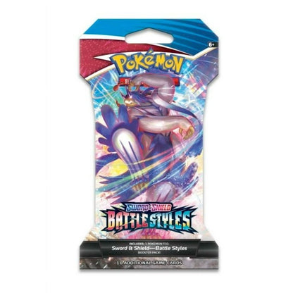 Pokemon Sword & Shield Battle Styles Sleeved Booster Pack - CHOOSE YOUR ART