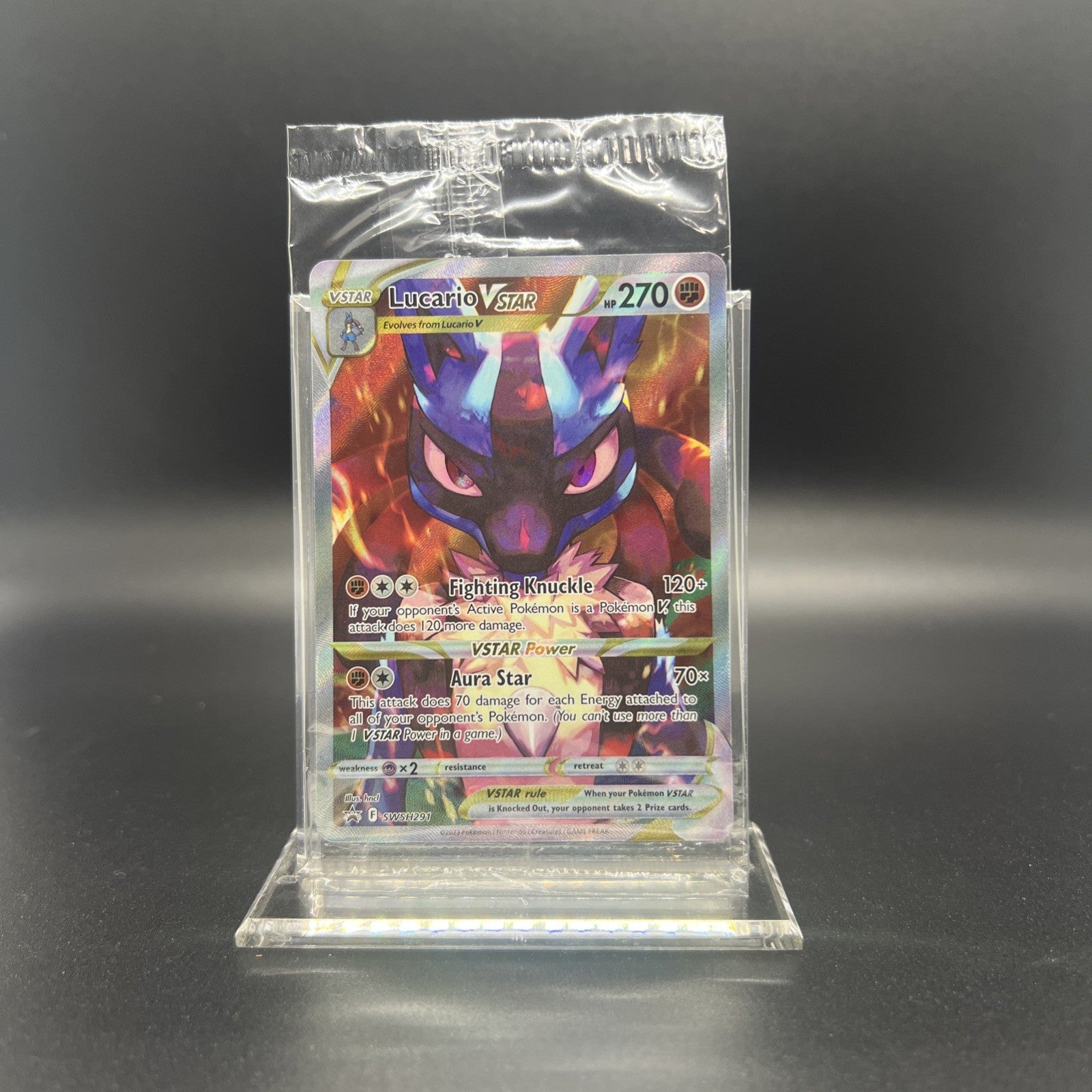 Sealed Lucario VSTAR SWSH291 SWSH: Sword & Shield Promo Holo