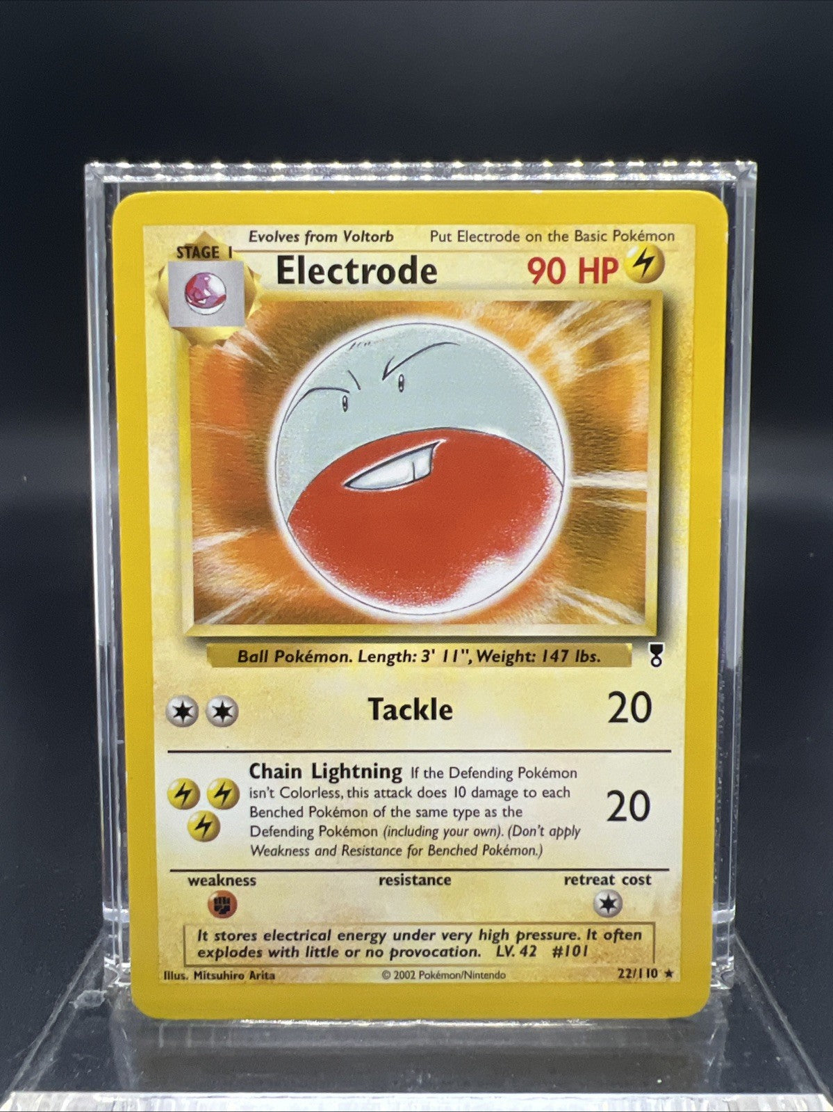 Pokemon Electrode 22/110 Legendary Collection Rare Non Holo - MOD PLAY